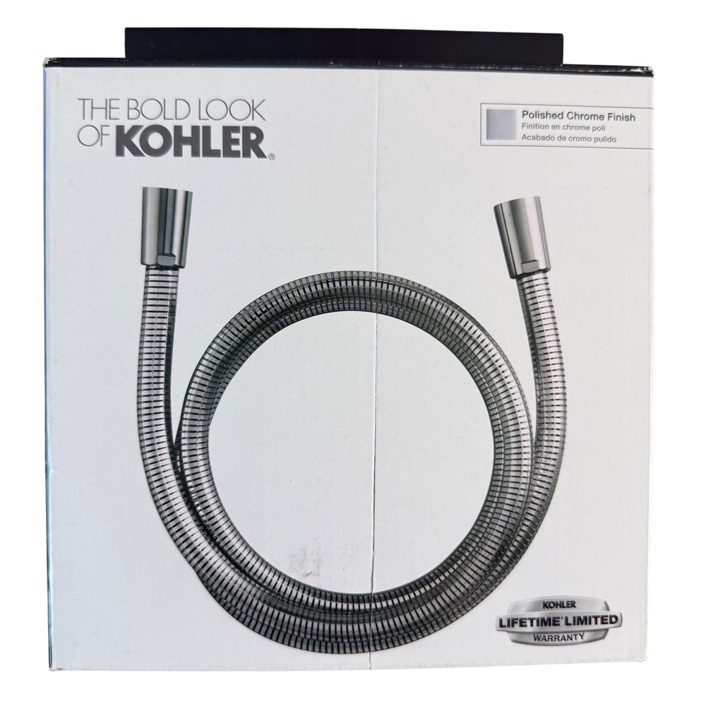 Kohler Awaken Ribbon Hose Polished Chrome‎ Finish Lifetime Warranty 45982 CP